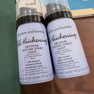 BUMBLE AND BUMBLE Thickening Dryspun Volume Texture Spray Bundle